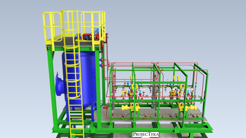 CHEMICAL DOSING SKID CALIBRATION POT